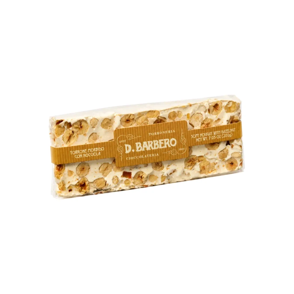 Torrone morbido alla nocciola IGP